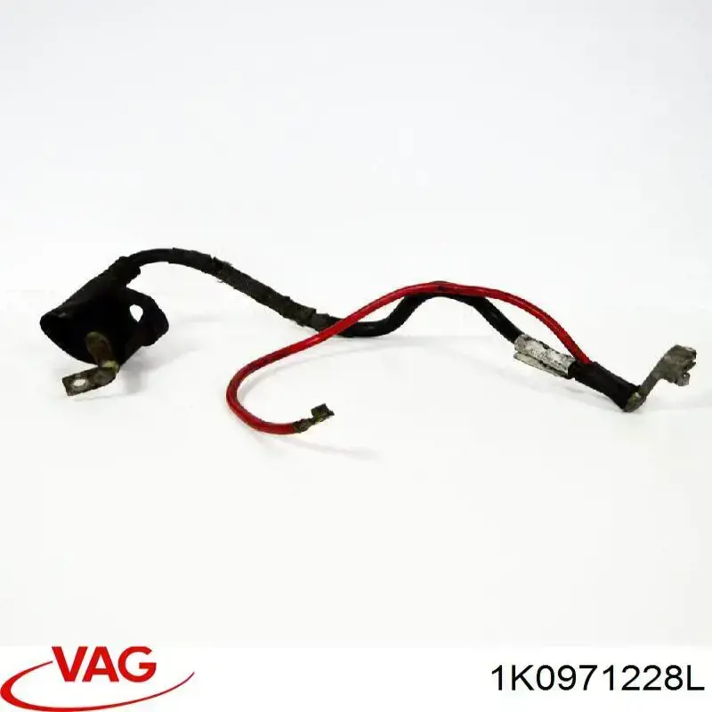 Купить 1K0971228L VAG Кабель положительной клемы аккумулятора (АКБ)