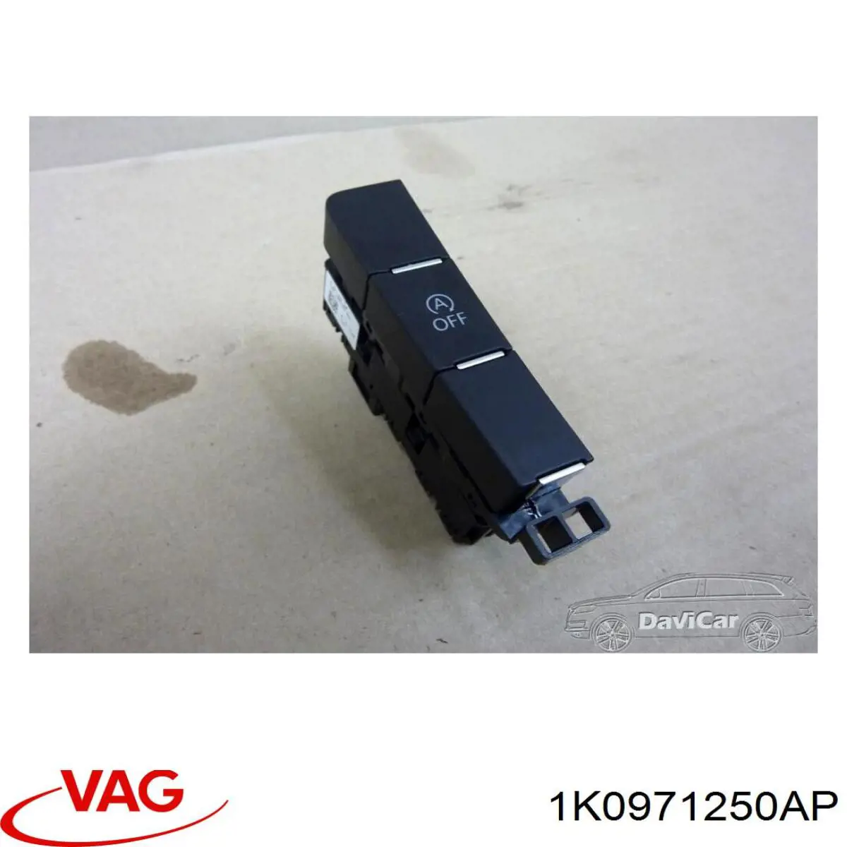 Кабель массы аккумулятора (АКБ) 1K0971250AN VAG