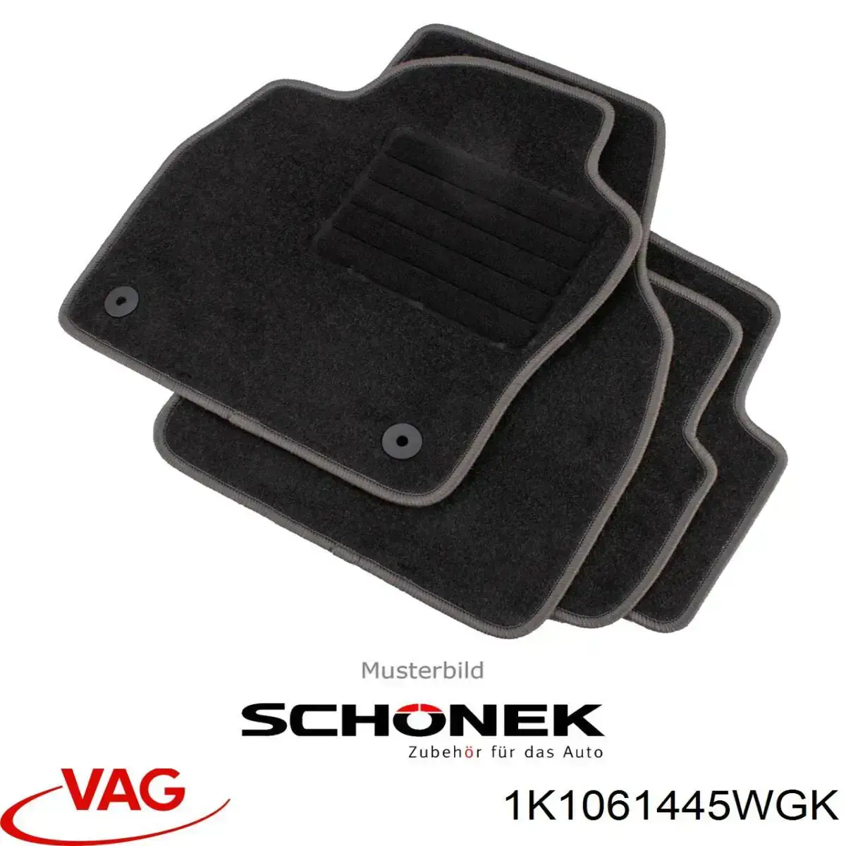 Комплект ковриков Volkswagen Golf V хэтчбек (1K1) (2003 - 2010) цена, от 140.06 USD