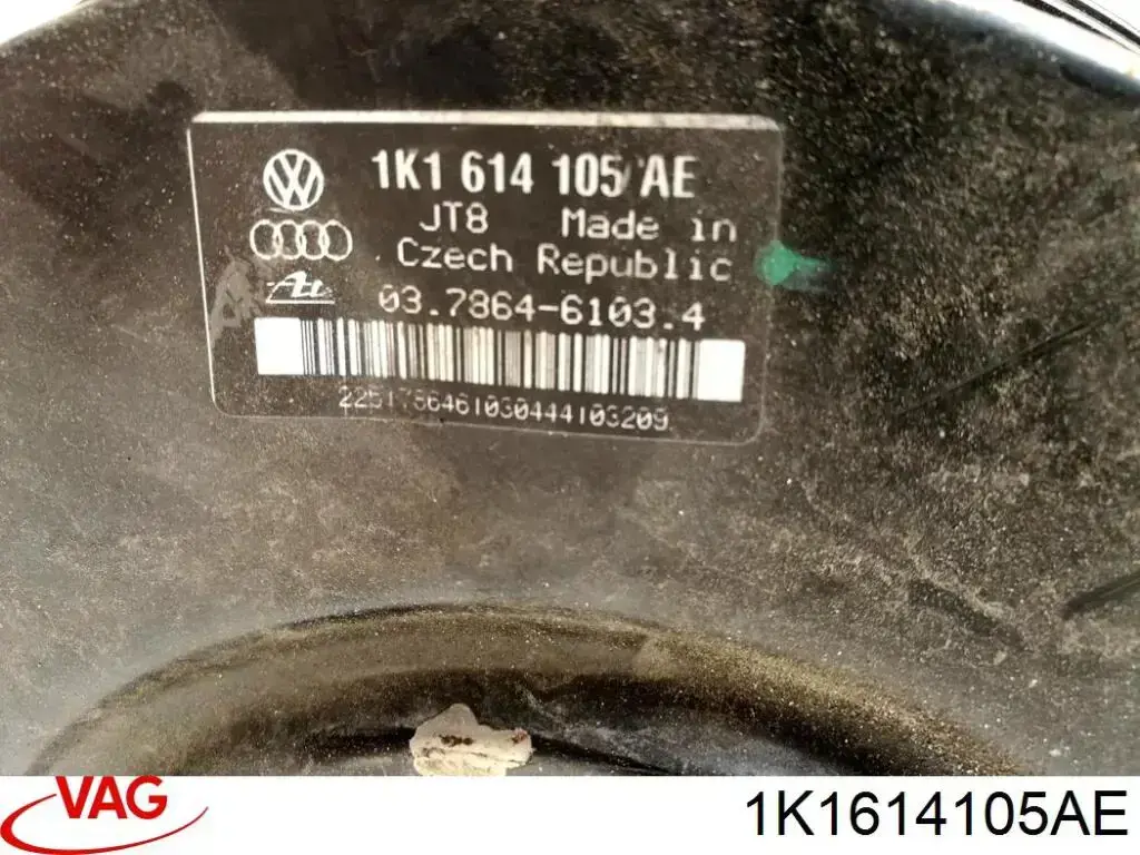 Цилиндр главный тормоза (гидротормозов) VAG 1K1614105AE цена, от 33.86 USD