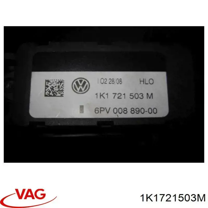1K1721503M VAG pedal de gás (de acelerador)