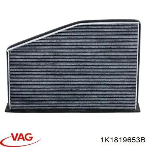 Фильтр воздушный отопителя VAG 1K1819653B цена, от 10.12 USD