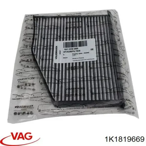 Фильтр салона 1K1819669 VAG