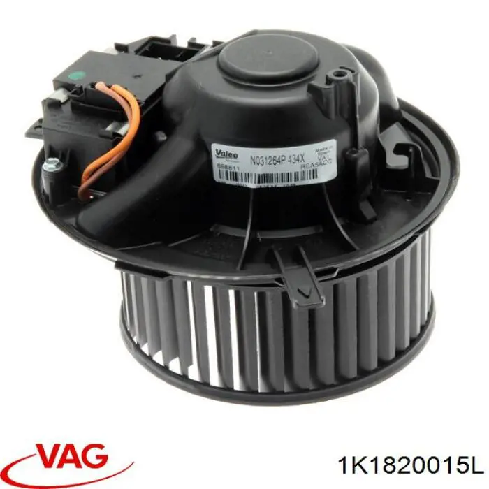 Вентилятор печки 1K1820015L VAG