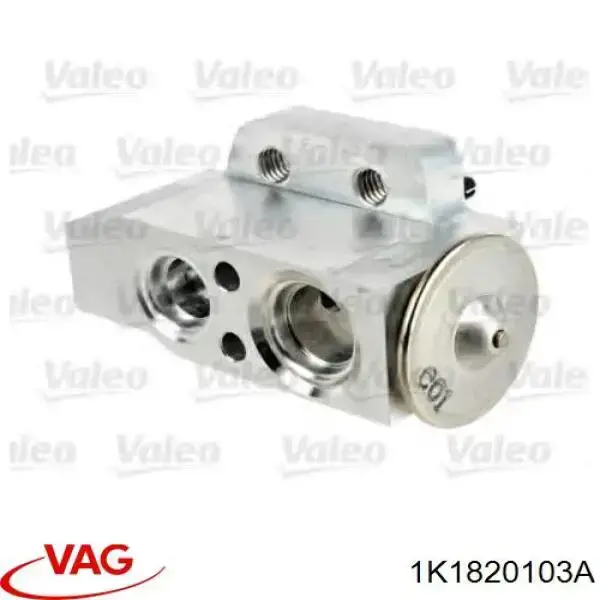 Купить 1K1820103A VAG Радиатор кондиционера салонный, испаритель