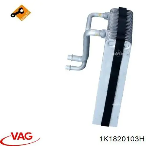 Радиатор испарителя кондиционера VAG 1K1820103H цена, от 3.80 USD