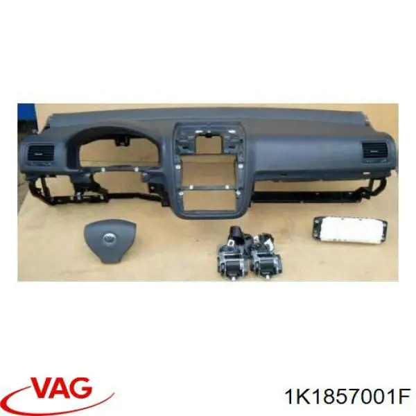 Панель салона передняя "торпедо" VAG 1K1857001B7AC цена, от 184.96 USD
