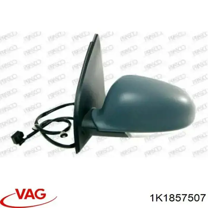 Левое боковое зеркало 1K1857507 VAG