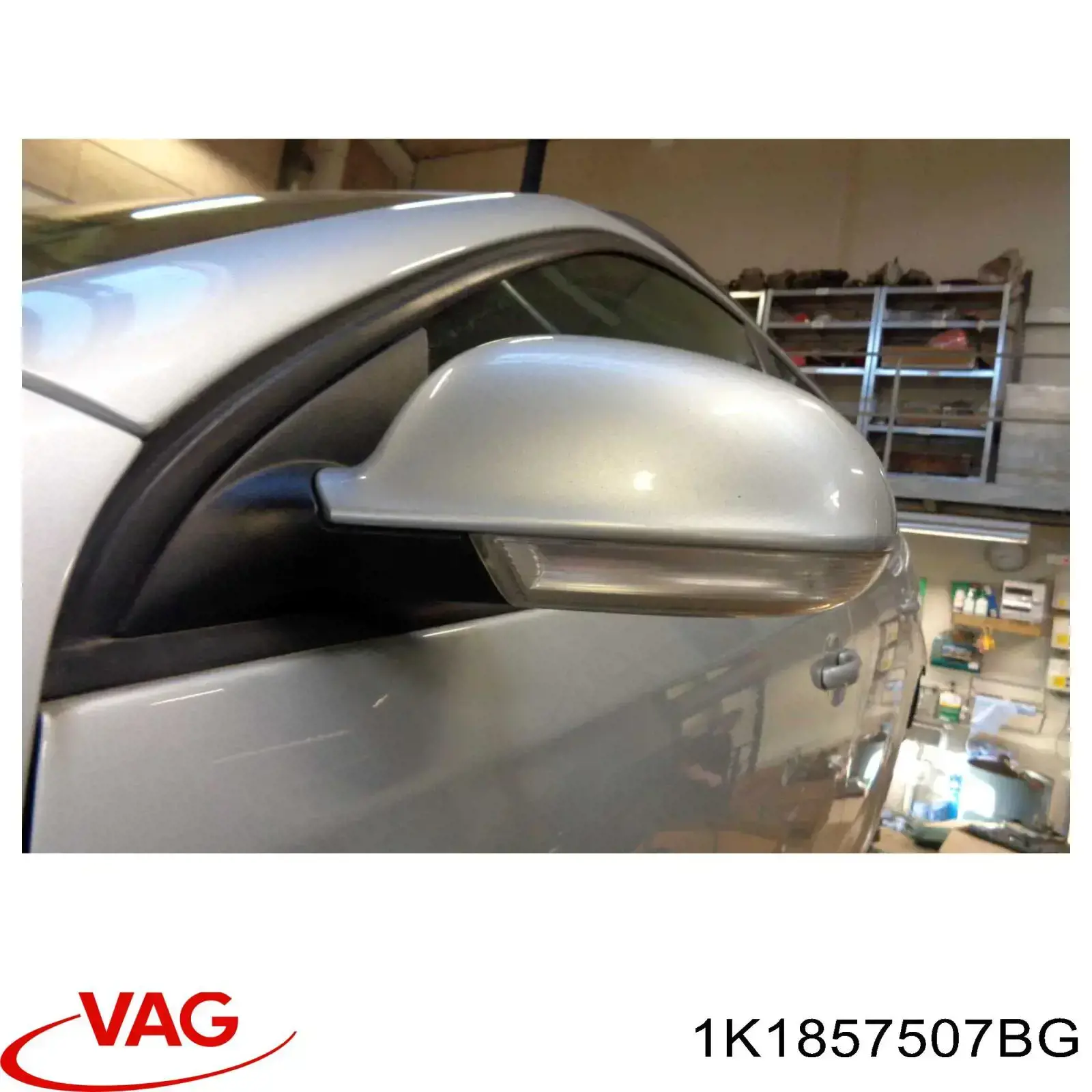 Купить 1K1857507BG VAG Наружное зеркало левое