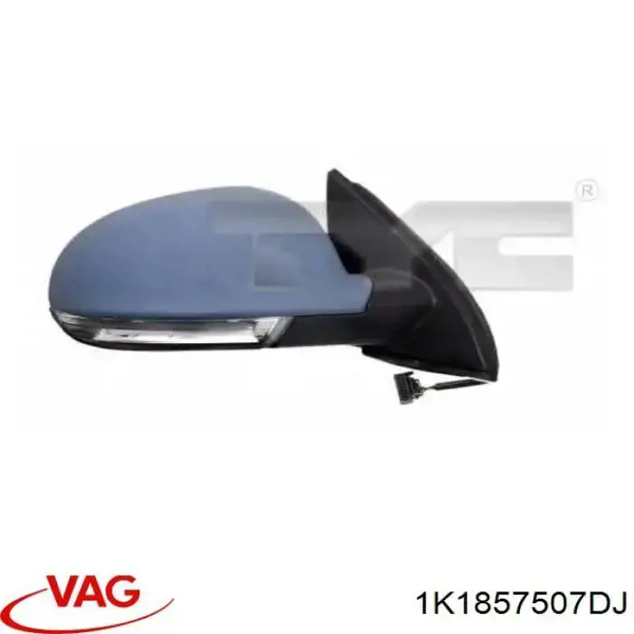 Купить 1K1857507DJ VAG Наружное зеркало левое