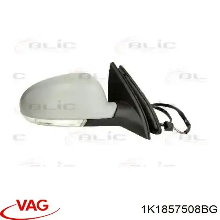 Правое зеркало 1K1857508BG VAG