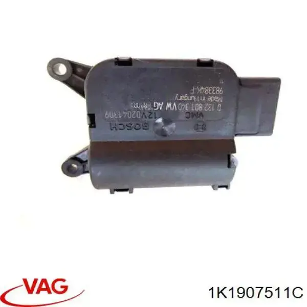 1K1907511C VAG Привод системы автоматического управления отопителем