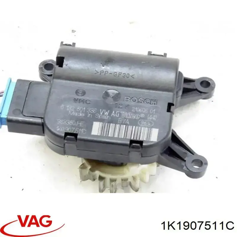 Привод заслонки печки 1K1907511C VAG