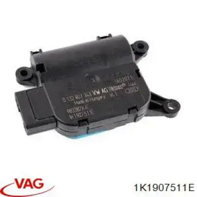 Мотор заслонки печки VAG 1K1907511E цена, от 10.26 USD