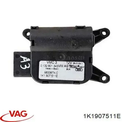 Мотор заслонки печки VAG 1K1907511E цена, от 10.26 USD