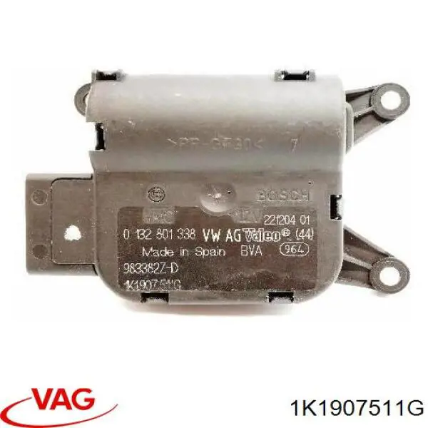 Купить 1K1907511D VAG Моторчик заслонки печки