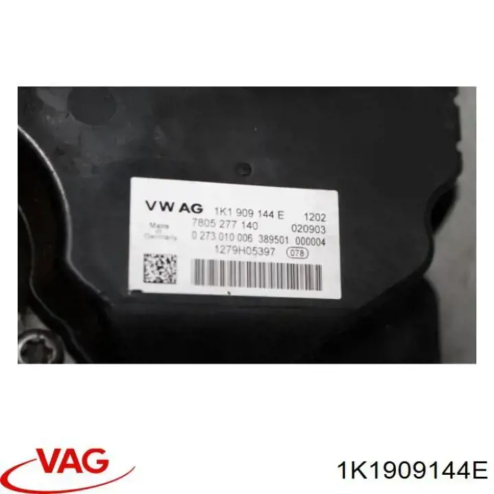 1K1909144E VAG Cremallera de dirección original y equivalente