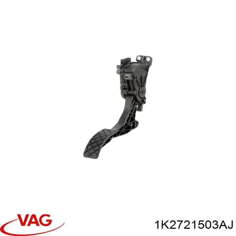 1K2721503AJ VAG pedal de gás (de acelerador)