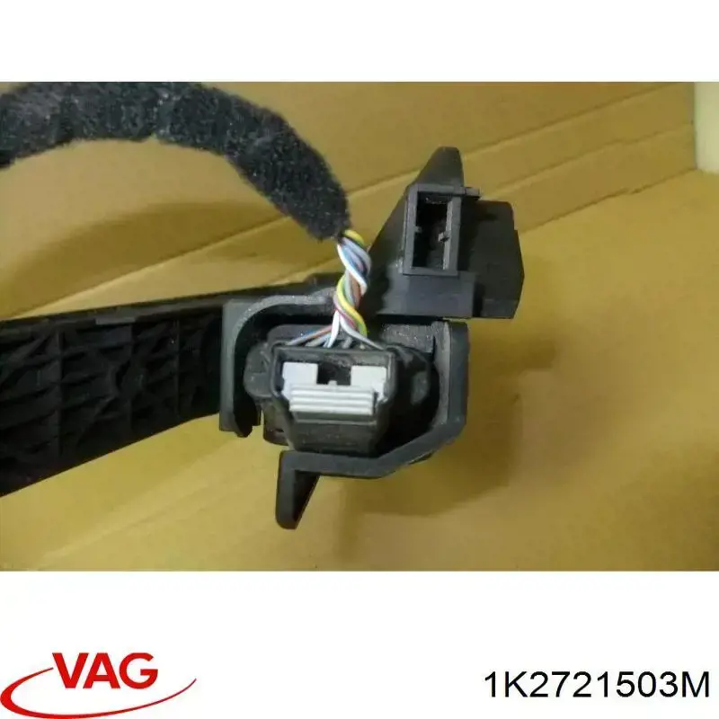 1K2721503M VAG pedal de gás (de acelerador)