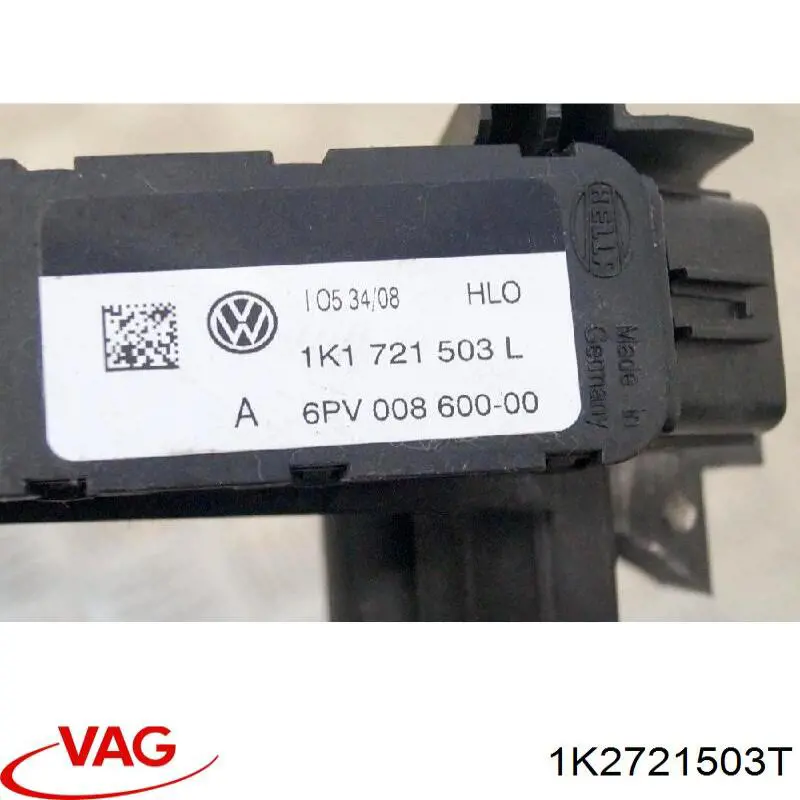 Купить 1K2721503T VAG Педаль газа