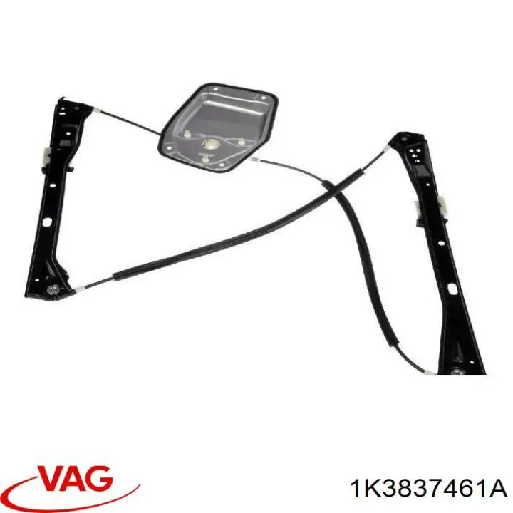 Механизм стеклоподъемника водительской двери VAG 1K3837461A цена, от 33.86 USD