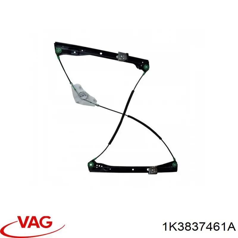 Стеклоподъемник передней двери VAG 1K3837461A