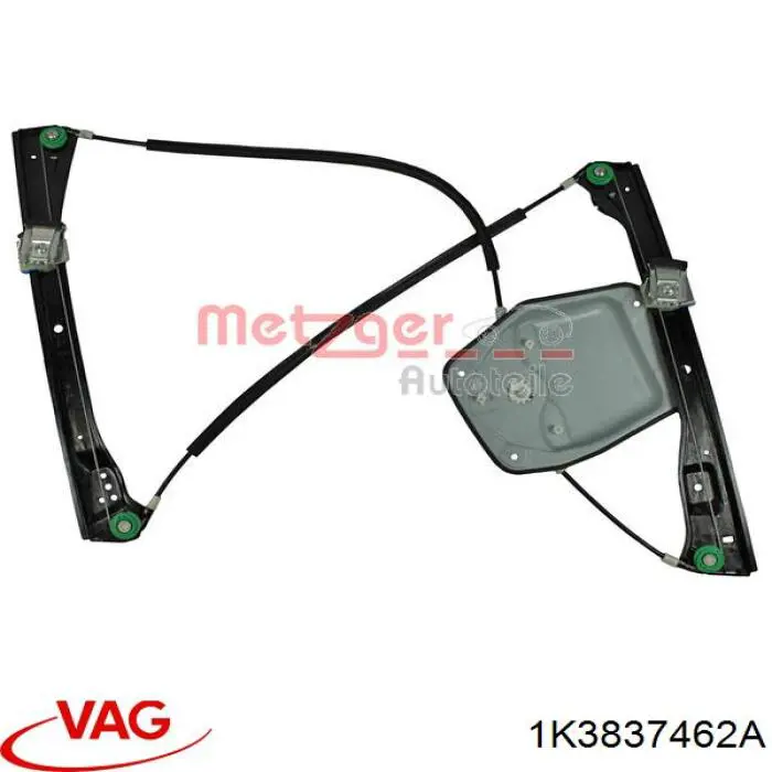 Купить 1K3837462A VAG Стеклоподъемник (механизм перемещения стекла)