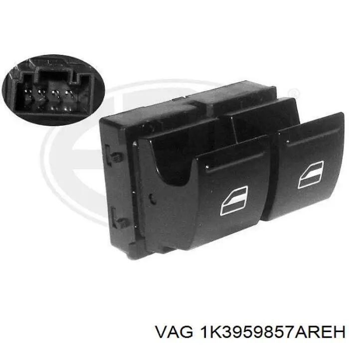 Купить 1K3959857AREH VAG Кнопки переднего левого стеклоподъёмника