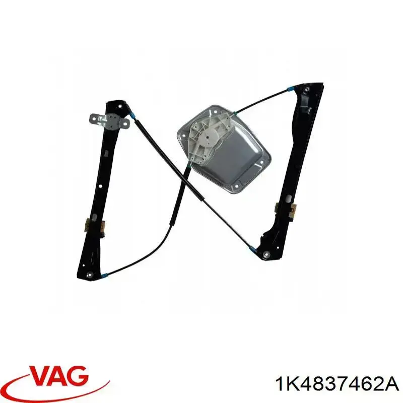 Compre 1K4837462A VAG Mecanismo de acionamento de vidro da porta dianteira direita