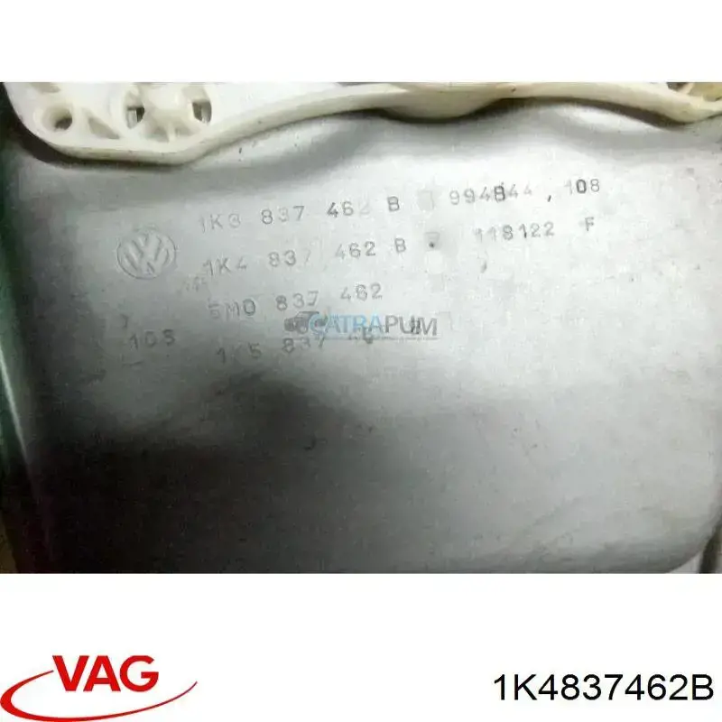 Compre 1K4837462B VAG Mecanismo de acionamento de vidro da porta dianteira direita