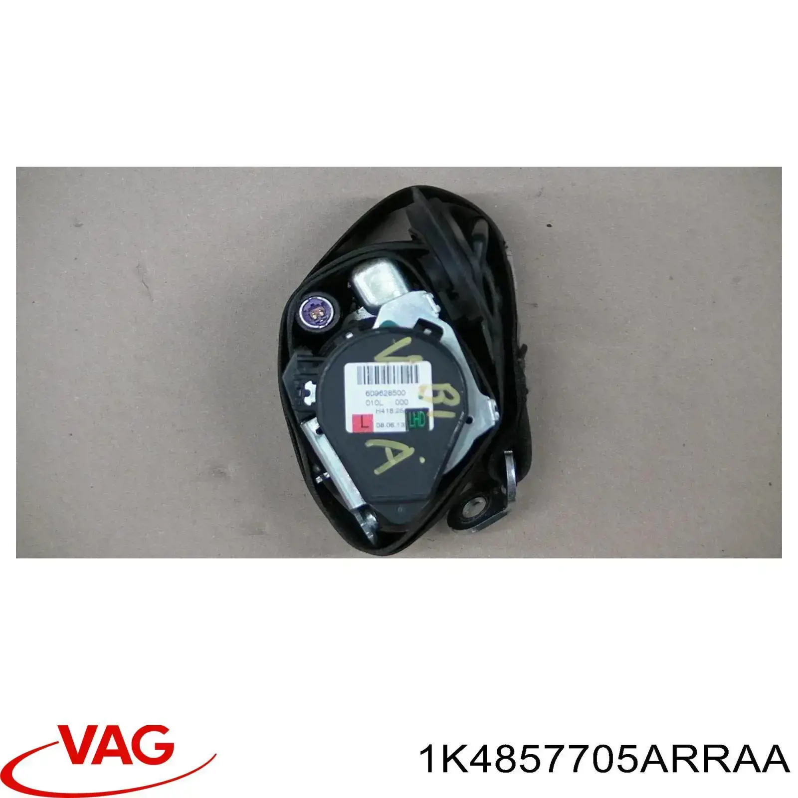 1K4857705ARRAA VAG Ремень безопасности передний левый