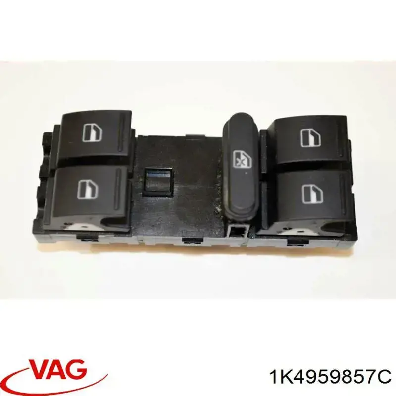 1K4959857C VAG кнопочный блок управления стеклоподъемником передний левый