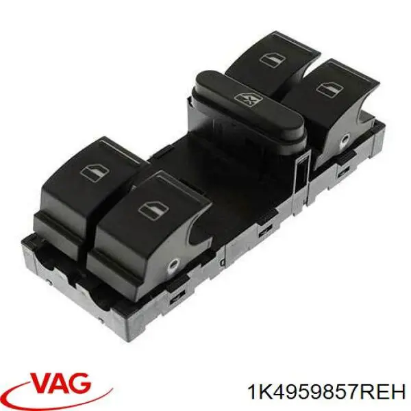Купить 1K4959857REH VAG Кнопки переднего левого стеклоподъёмника