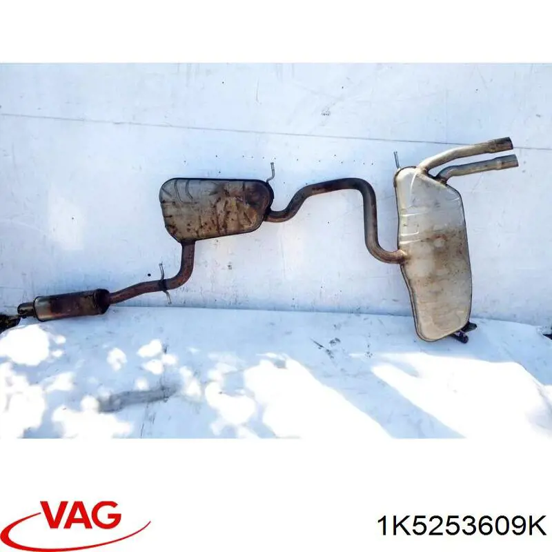 Выхлоп задний VAG 1K5253609K цена, от 77.48 USD