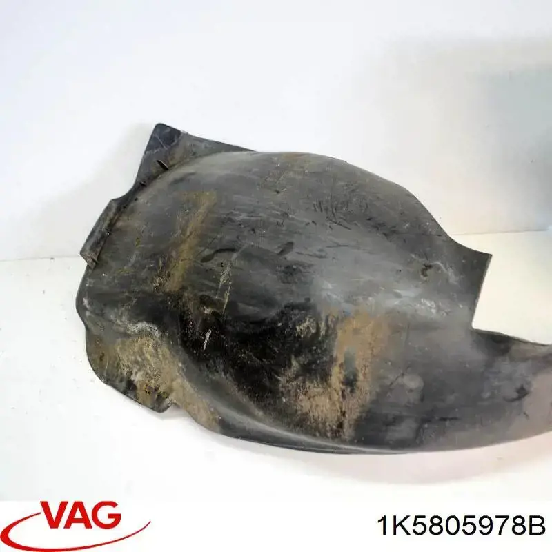 Подкрылок крыла переднего правый задний VAG 1K5805978B цена, от 17.52 USD