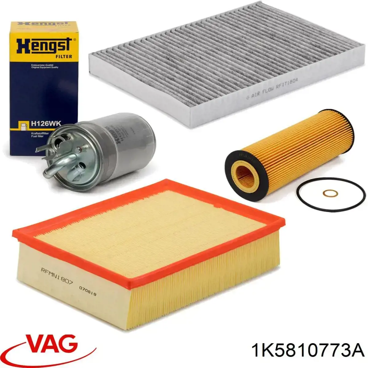 Купить 1K5810773A VAG Замок открывания лючка бензобака
