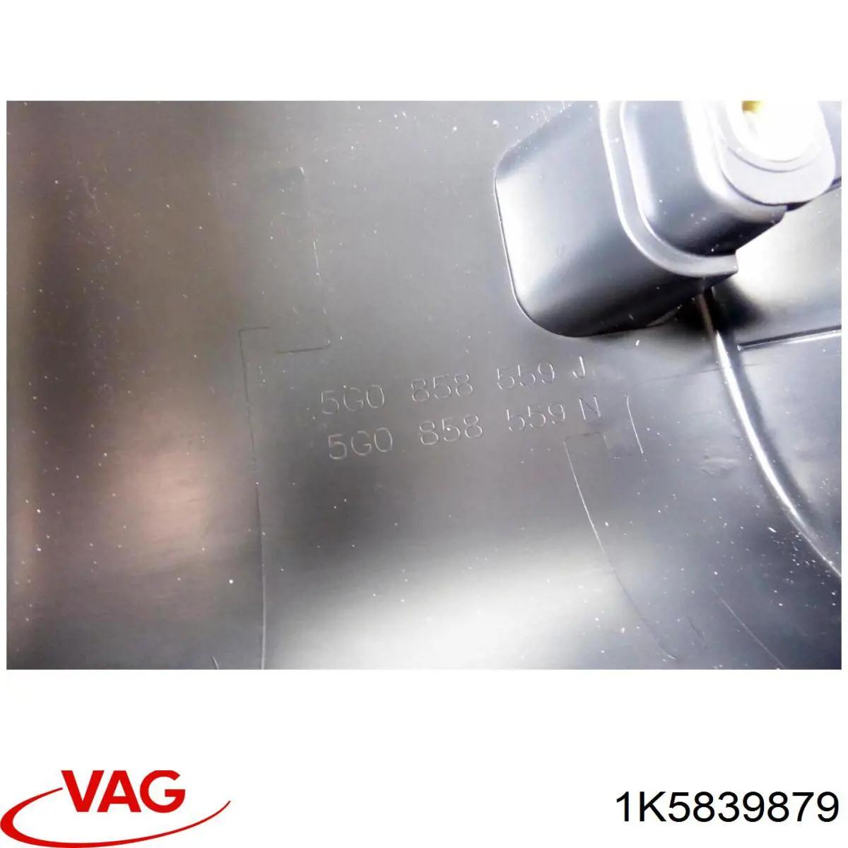 Купить 1K5839879AGRU VAG Ручка двери задней наружная