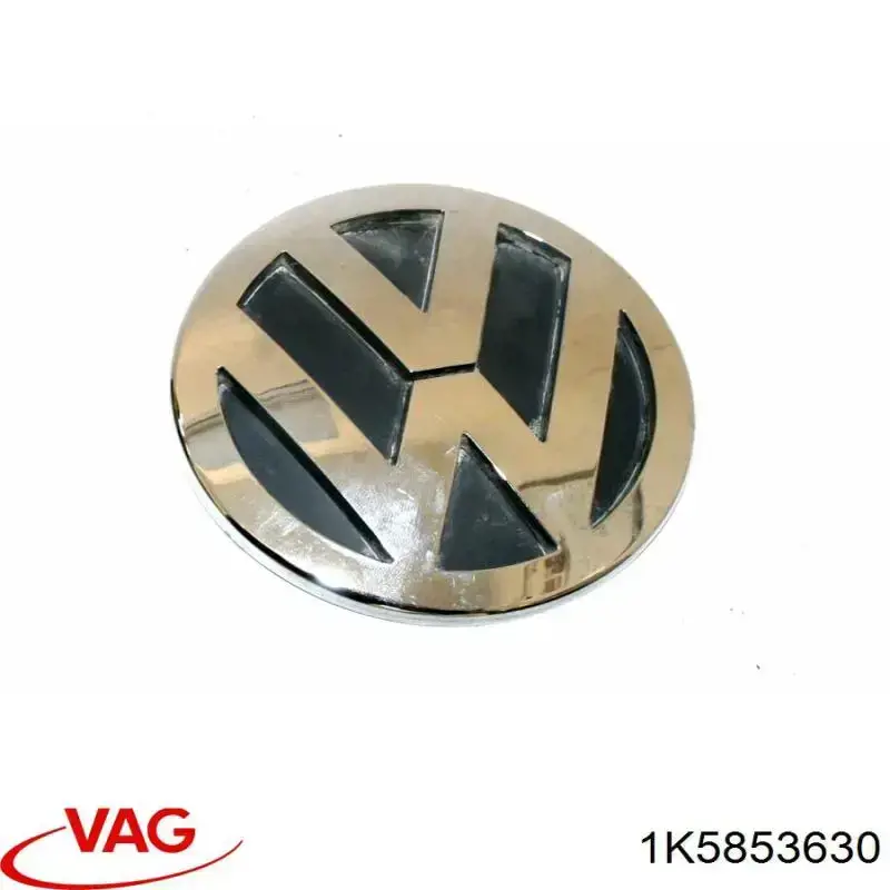 Emblema de tampa de porta-malas (emblema de firma) para Volkswagen Jetta (1K2)