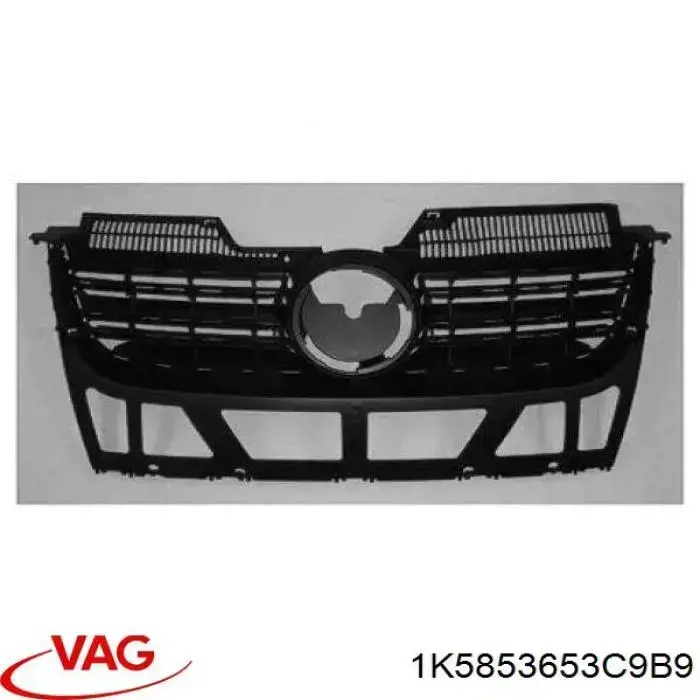 Решетка радиатора PVW07074GC Signeda