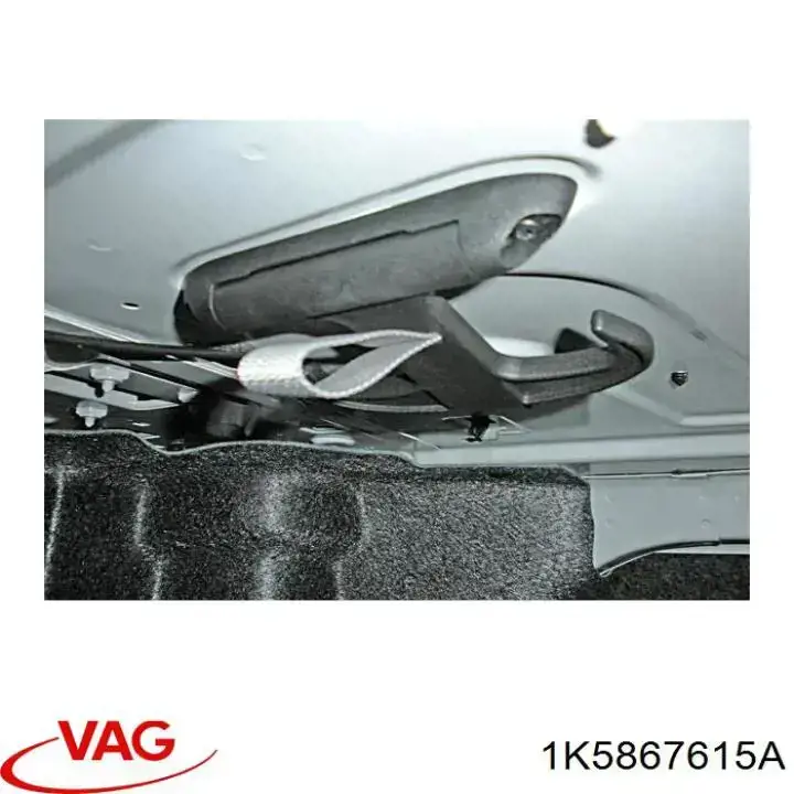 Крюк для сумок багажного отделения VAG 1K5867615A