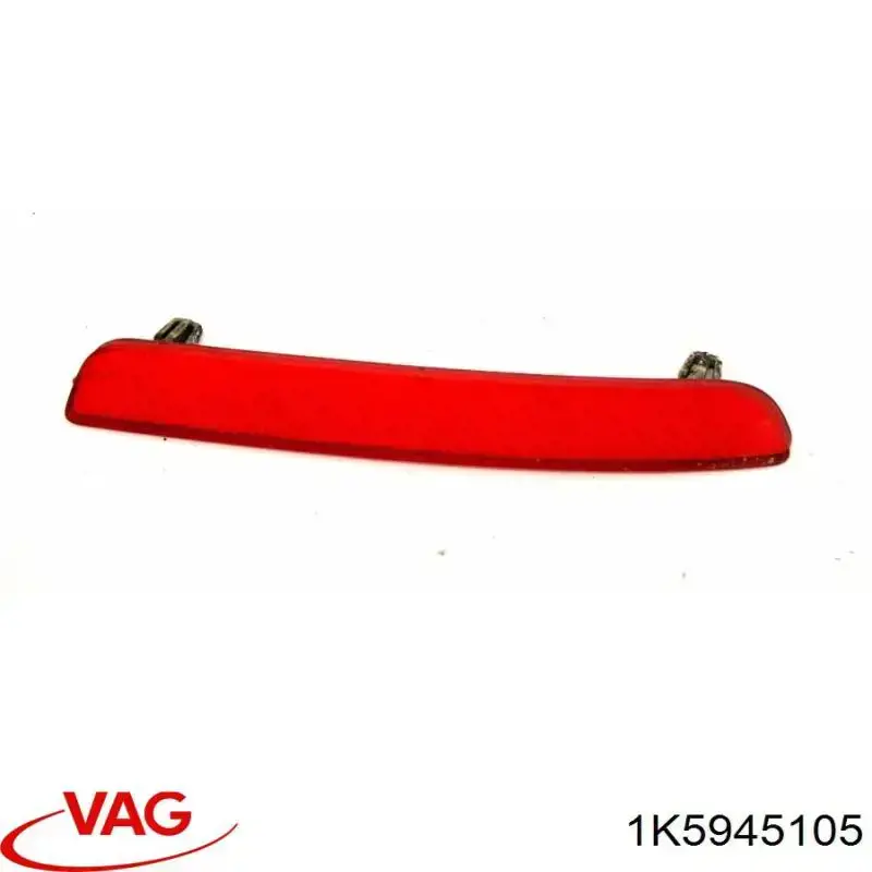 Купить 1K5945105 VAG Левый катафот заднего бампера