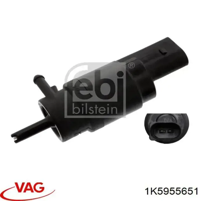 Насос омывателя VAG 1K5955651