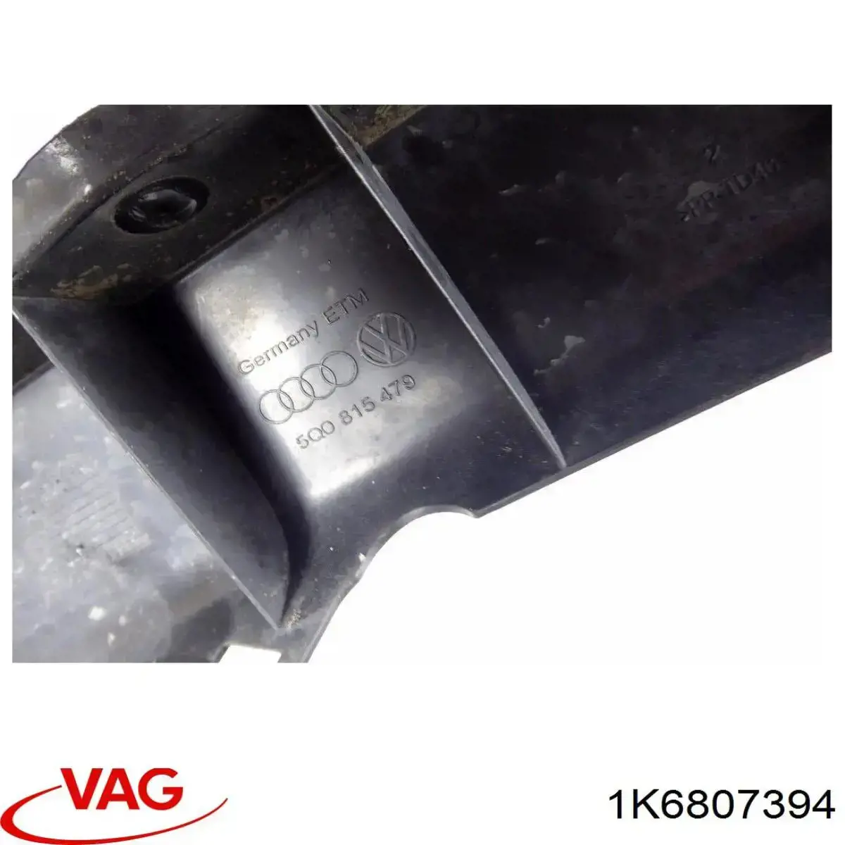 1K6807394 VAG Направляющая заднего бампера правая