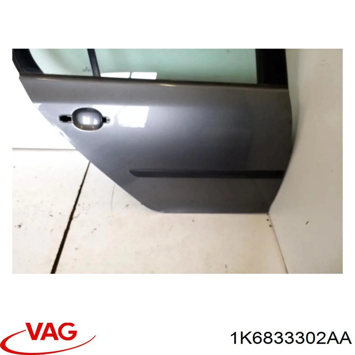 Дверь пассажирская задняя правая VAG 1K6833302AA цена, от 25.42 USD