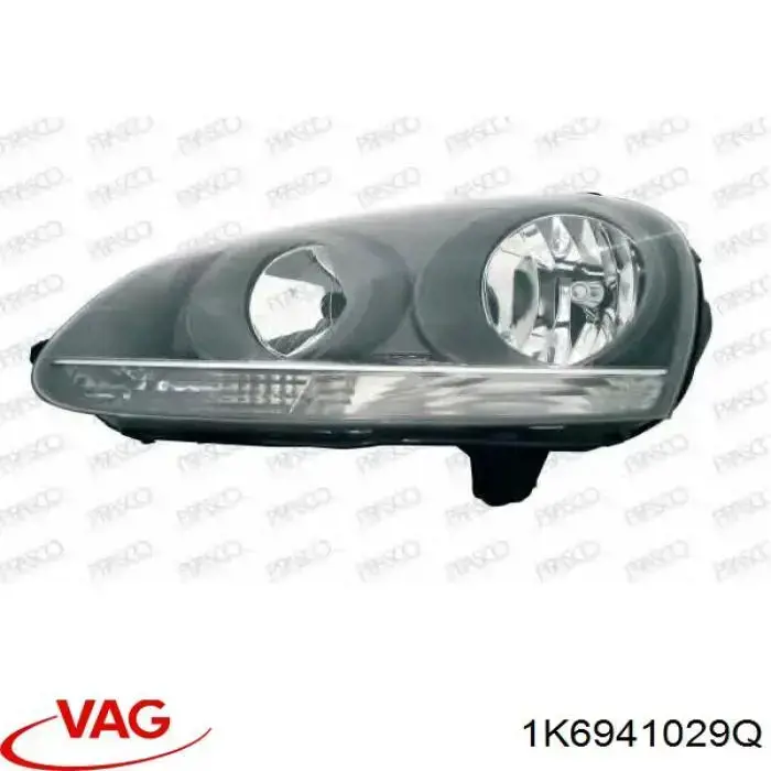 Фара левая VAG 1K6941029Q цена, от 56.50 USD