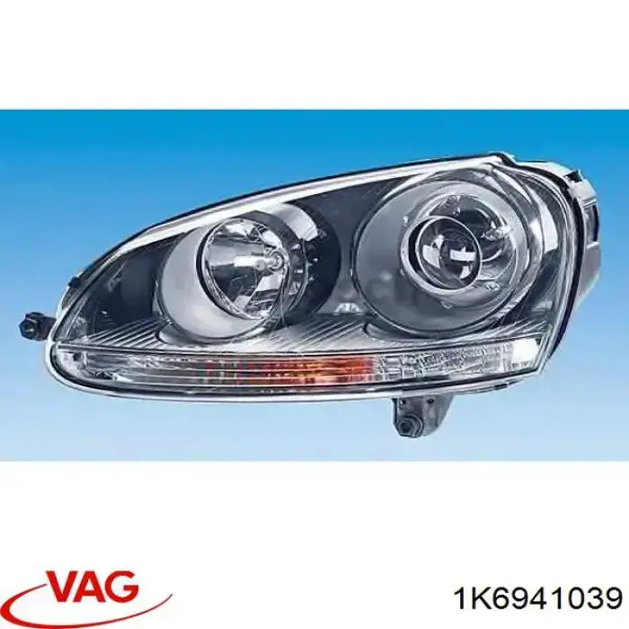 Купить 1K6941039 VAG Фара левая передняя