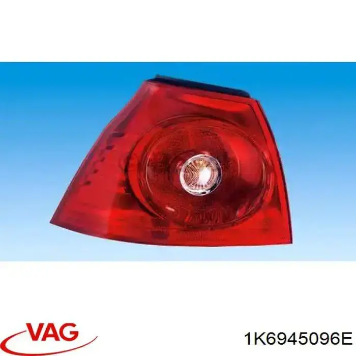 Купить 1K6945096E VAG Фонарь задний правый, внешний