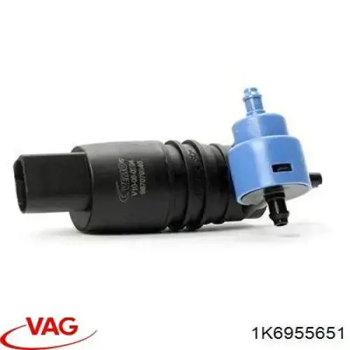 Bomba de motor de fluido para lavador de vidro dianteiro/traseiro VAG 1K6955651 preço, a partir de 45,74 USD