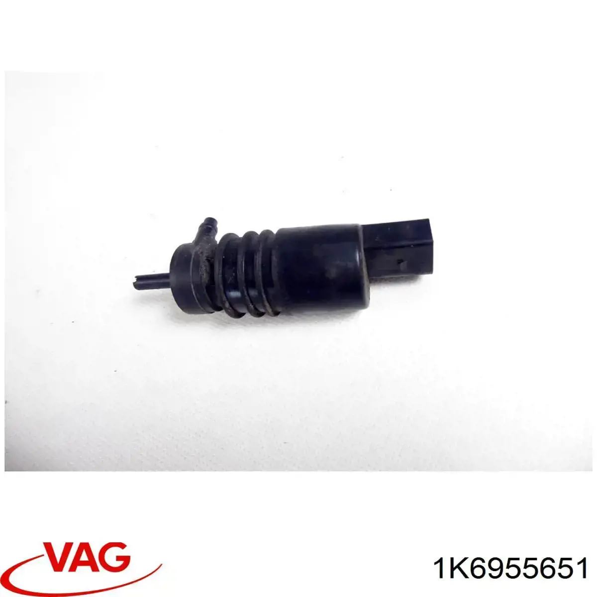 Bomba de motor de fluido para lavador de vidro dianteiro/traseiro 1K6955651 VAG