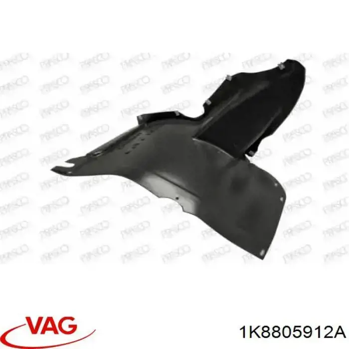 Подкрылок передний правый PVG11145AR Signeda